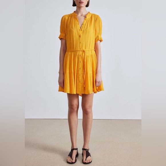 Apiece Apart Las Alturas Dress - Tangelo - Picture 2 of 4